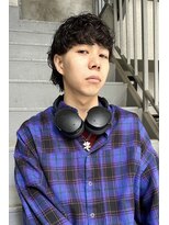 ビビト(bibito)&nbsp;bibito wolf wave perm メンズ メンズウルフ パーマ