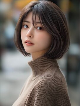 アルトリスト(Altruist Aging×HAIR&SPA) ★ダークアッシュ大人ガーリーボブ着物似合わせカット/髪質改善