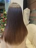 ストレートカットコース　超高濃度水素ケアストレート＋カット＋システムTR