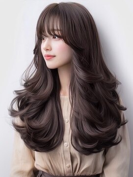 アルトリスト(Altruist Aging×HAIR&SPA) ★ダークアッシュ大人ガーリーボブ着物ミディアムレイヤーカット