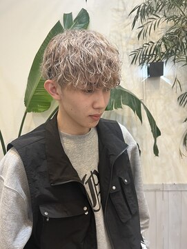 タップコーヴォ(TAP covo) 金沢メンズブリーチパーマ