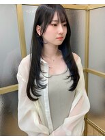 トッカ 三ノ宮店(tocca)&nbsp;レイヤーカット/ブルーブラック/20代/30代/大人可愛い