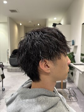 ブランシュ 南行徳店(BLANCHE) ダークアッシュ/ニュアンスパーマ/韓国マッシュ/スペインカール