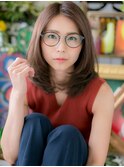 センターパートヘルシースタイル小顔ボブディc6浦和20代30代40代