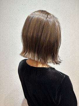 バカンス 八丁堀(BACANCES) 【BACANCES八丁堀】切りっぱなしボブ