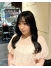 【芦刈指名】顔周りカット+アディクシーカラー+前処理トリートメント