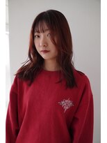 ロマリア 渋谷 渋谷宮益坂(Lomalia)&nbsp;乾かすだけでキマる髪/馴染むハイトーンチェリーブラウン