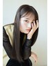 カット+コスメ前髪縮毛矯正 　￥7200