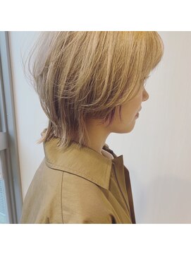 オプティマヘアー(Optima Hair) ハイトーン×イエローベージュ♪