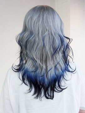 アルバム 銀座(ALBUM GINZA) 小顔ブリーチダブルカラーハイトーンロング_ba562432