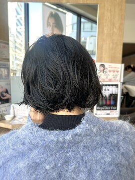 ロックワークオレンジ 西中島店(ROCK WORK ORANGE) ボブパーマ/ショートカット