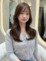 シー バイ ロンド 新宿(Sea by Lond)&nbsp;似合わせカット×大人ガーリー[ダークアッシュ/韓国]