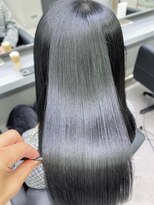 エリーツ 表参道(elyts) ブルーブラック×髪質改善トリートメント