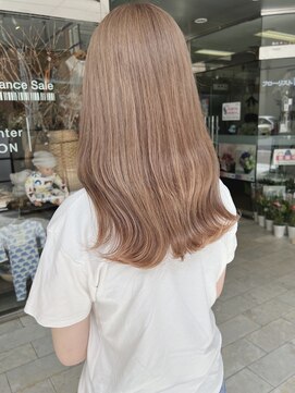 ヘアーザラブズラフズ オーガニカ 北九州(HAIR THE LOVES LAUGHS ORGANICA) ミルクティーブラウン