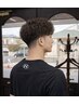 メンズカット＋デザインパーマ￥13.750/三重/名張/緑が丘