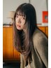 【カットなし派に】透明感イルミナカラー+トリートメント¥9000