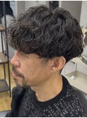 MEN’S HAIR/波巻ツイストスパイラル/フェザーパーマ/錦糸町