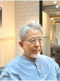 上品な毛流れで魅せる清潔感のあるメンズショート