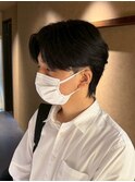 くびれセンターパートウルフ