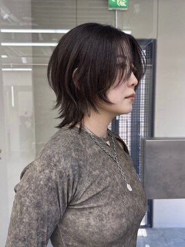 ゴートゥデイ 福岡大名Bellus店(GO TODAY) ショートウルフ/ウルフカット/ウルフレイヤー/ハッシュカット