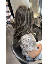 ヘア フラッグ 西葛西店(hair flag)&nbsp;大人っぽく楽しむハイライトカラー