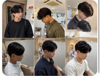 バンビラボ(Bambi Labo)の写真/☆長岡京市☆小寺が手がけるメンズパーマ。あらゆるパーマに精通した匠の技を是非ご堪能ください。