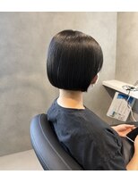ミストプラス(MIST+) 【剥がせる黒染め】フェイクブラック×ミニボブ