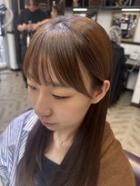 ハレケルーピディア(HAREKE loopidia)&nbsp;まっすぐすぎない柔らか前髪ストレート