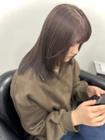 グラム 安城桜井店(gram) ラベンダーアッシュ_髪質改善_ダブルカラー_R81005