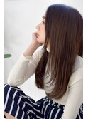 Zina☆シルエットの綺麗なエレガント大人ロング♪