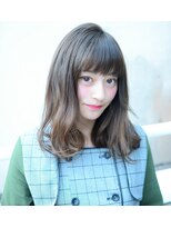 ジーンジャパン(GENE japan)&nbsp;愛されセミディ　ミルクティーアッシュ