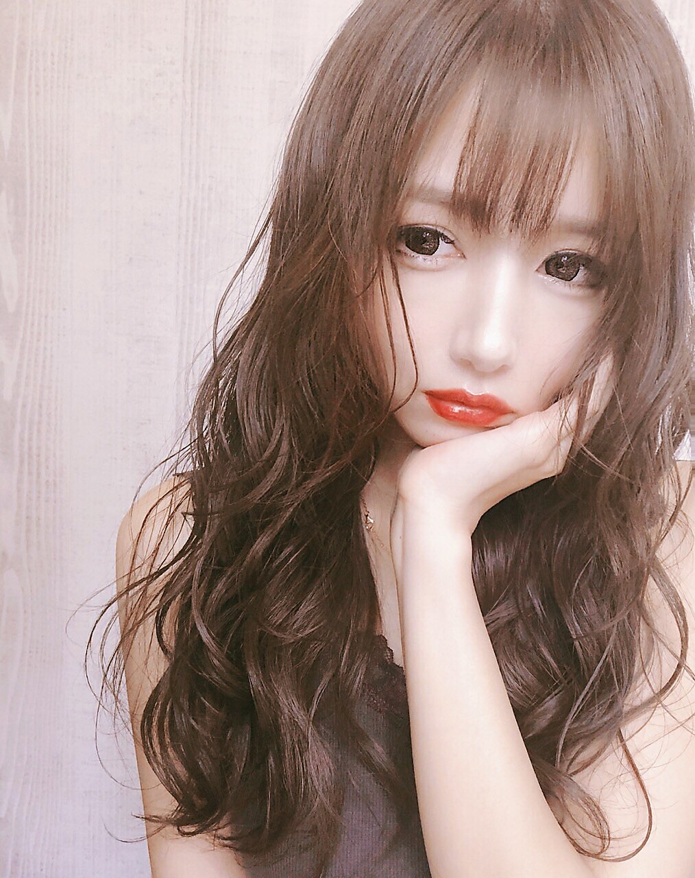 栄矢場町】大人かわいいゆるふわパーマロング、デジタルパーマ