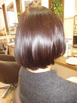 コアフィールフィス(COIFFURE fils)&nbsp;冬のコートやセーターに似合うような大人ボブ