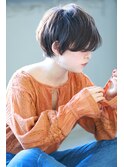Lien☆ダークアッシュブラウン×ナチュラルショートマッシュ