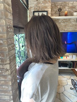 シャル 相模大野(shalu) 【ムラカミ】　シアグレー（ブリーチなし）　≪shalu相模大野≫