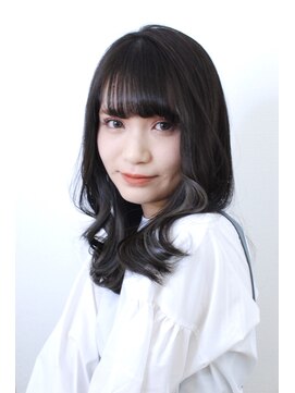 ニューヨークニューヨーク 大久保店(NYNY) 大人の韓国風ミディアム×インナーグレージュ