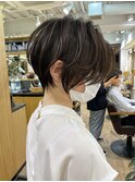 【mag】絶壁解消！大人ひし形ショートボブ/30代/40代【中村】