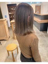 クラフト ヘア デザイン(CRAFT HAIR DESIGN) 【CRAFT】ペールブラウンベージュ // 酸性ストレート