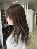 透明感グレージュ(^^)