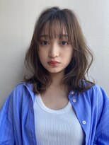ブラウヘアアンドケア(care)&nbsp;くびれミディアムスタイル