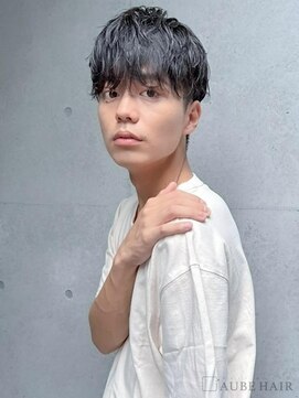 オーブ ヘアー ライカ 福島2号店(AUBE HAIR raika) 20代・30代_爽やかニュアンスマッシュ