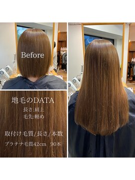 フツーロ 栄(FUTURO) グラデーション/カラー/ブラウンカラー/エクステ/プルエクステ