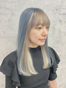 リミットバイアフィナー 大宮店(limit by Afinar) Blue×white beige