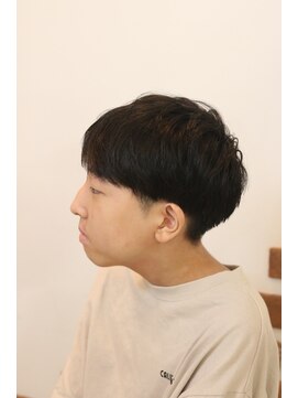 イワサ理容室 刈り上げツーブロマッシュ