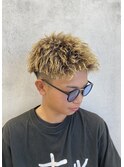 ツイストパーマ/ツーブロック/ジェットモヒカン