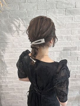 コル(col oodori) 結婚式、お呼ばれヘア￥編み下ろし
