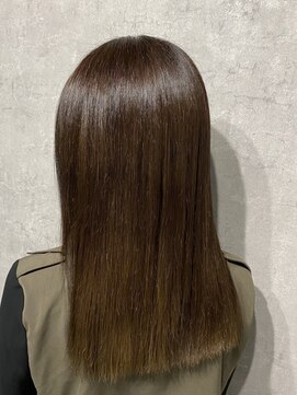 スリー(THREE) ☆髪質改善/ブラウンカラー☆ 【大阪 梅田 福島 中津】