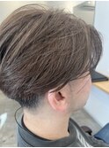 ハイライト入り前下がりセンターパート☆