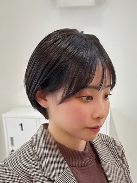 スイ(suiw) 耳かけ丸みショート【suiw】昭和町/天王寺/阿倍野/丸型