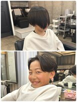 ボンド 三軒茶屋(Bond)&nbsp;キッズパーマ×ニュアンスパーマ◎三軒茶屋 メンズカット RYUKI